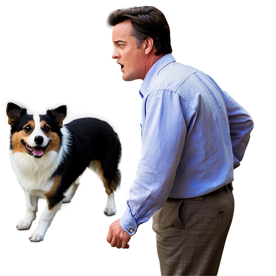 Chandler Bing's Fear Of Dogs Png Kul71 PNG