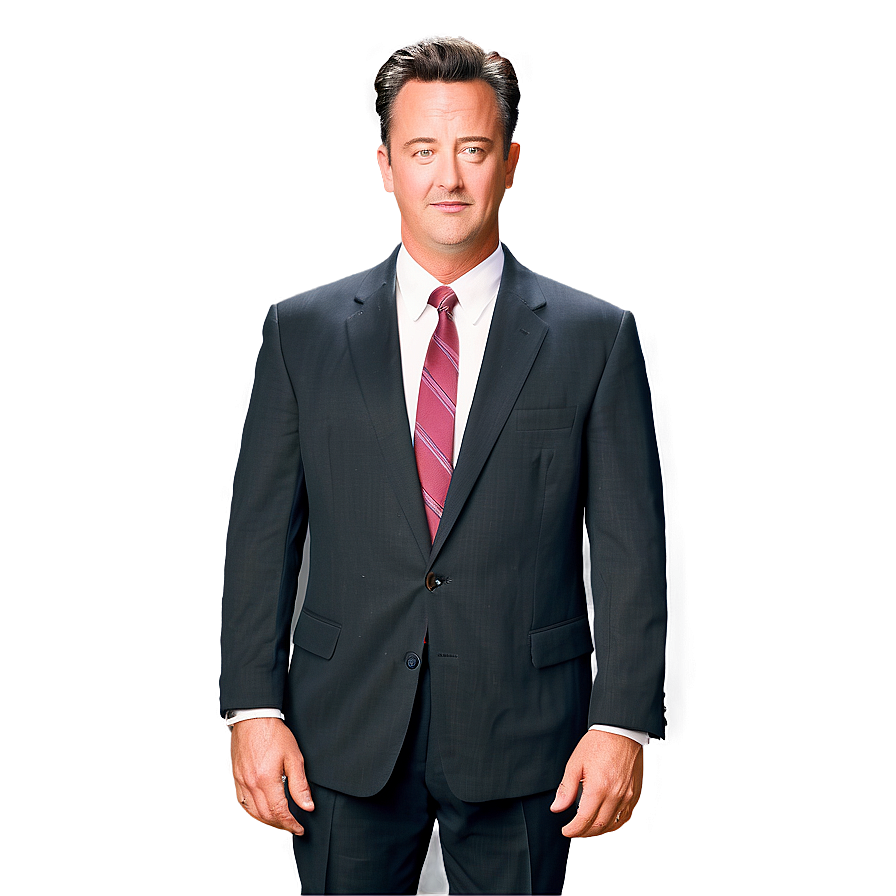 Chandler Bing's Job Interview Png 06242024 PNG