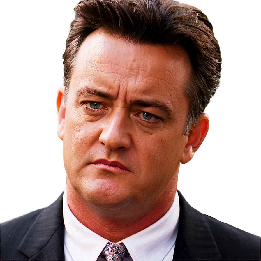 Chandler Bing Sarcastic Face Png Vci PNG