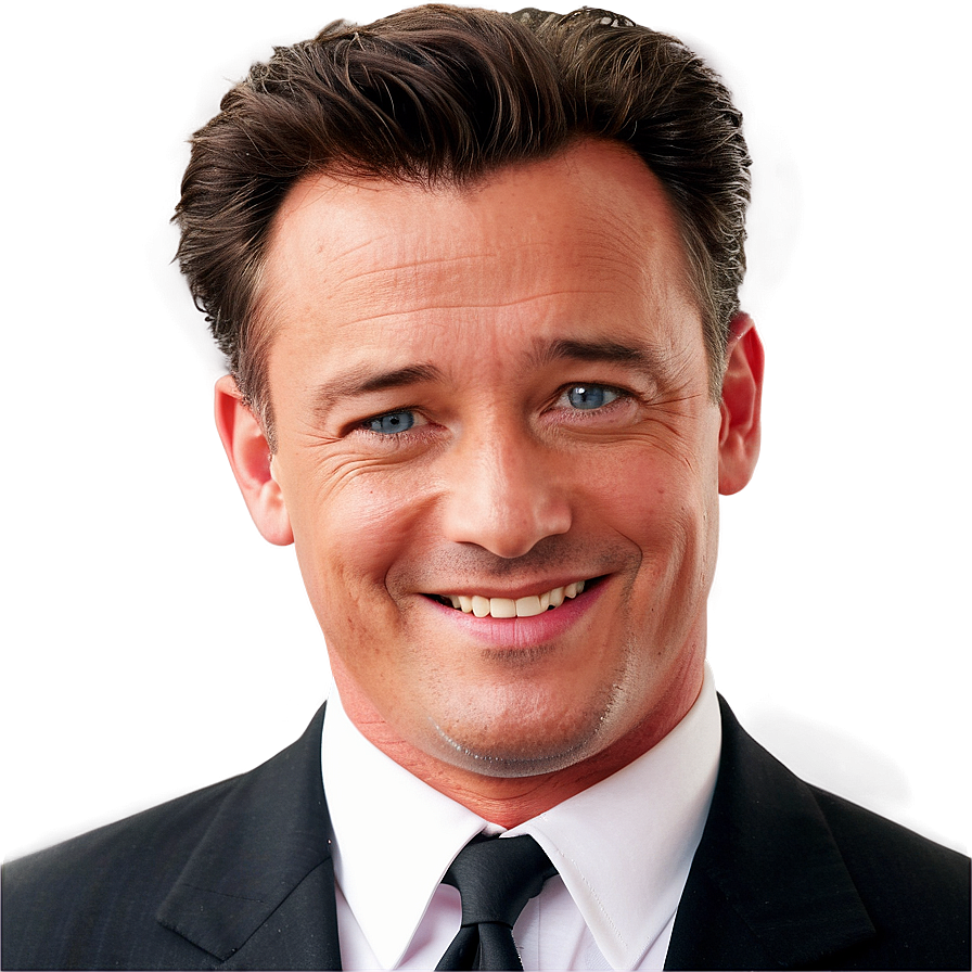 Download Chandler Bing Smiling Png Eql | Wallpapers.com