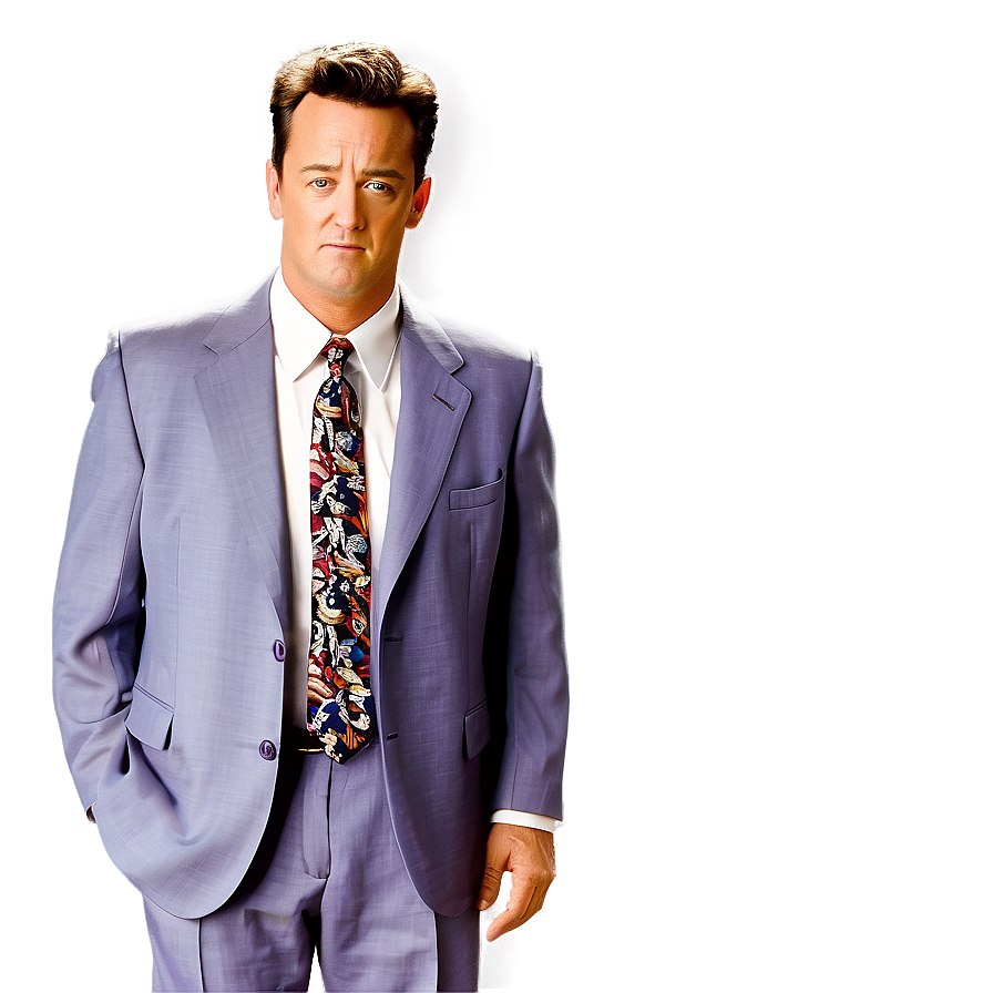 Chandler Bing Suit And Tie Png Pgs PNG