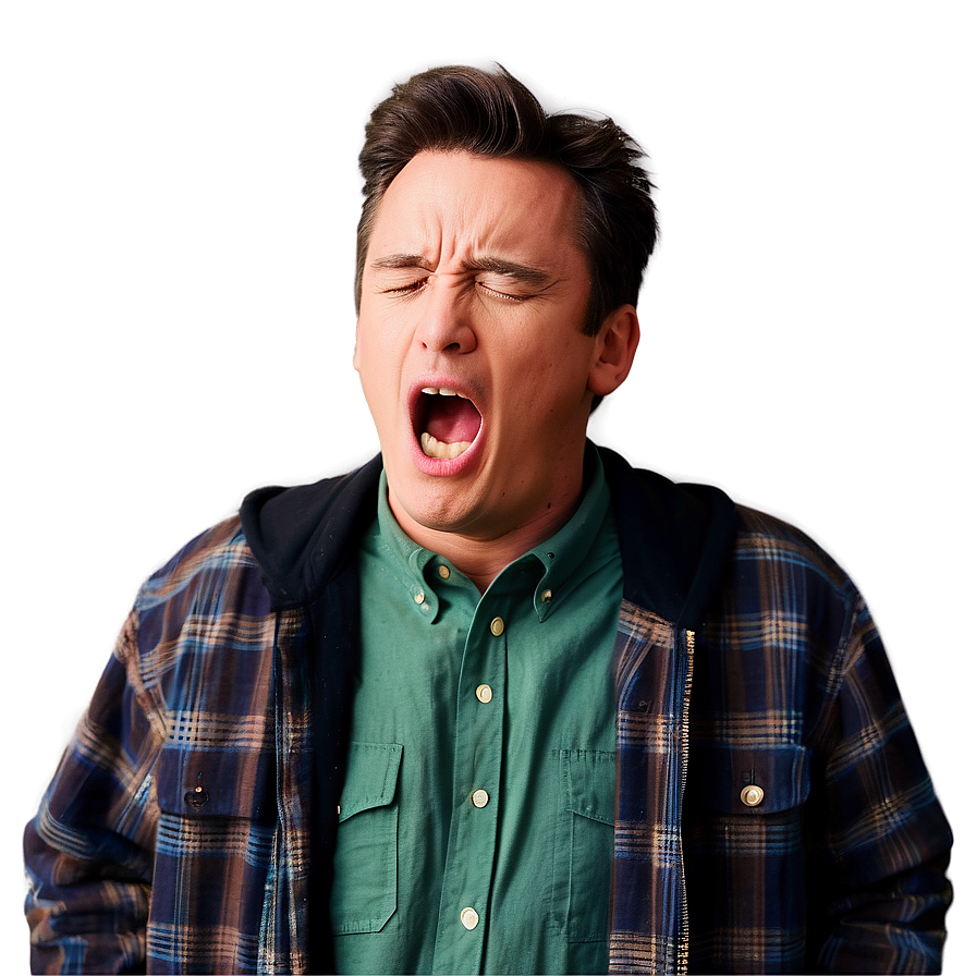 Chandler Bing Yawning Png Rib PNG