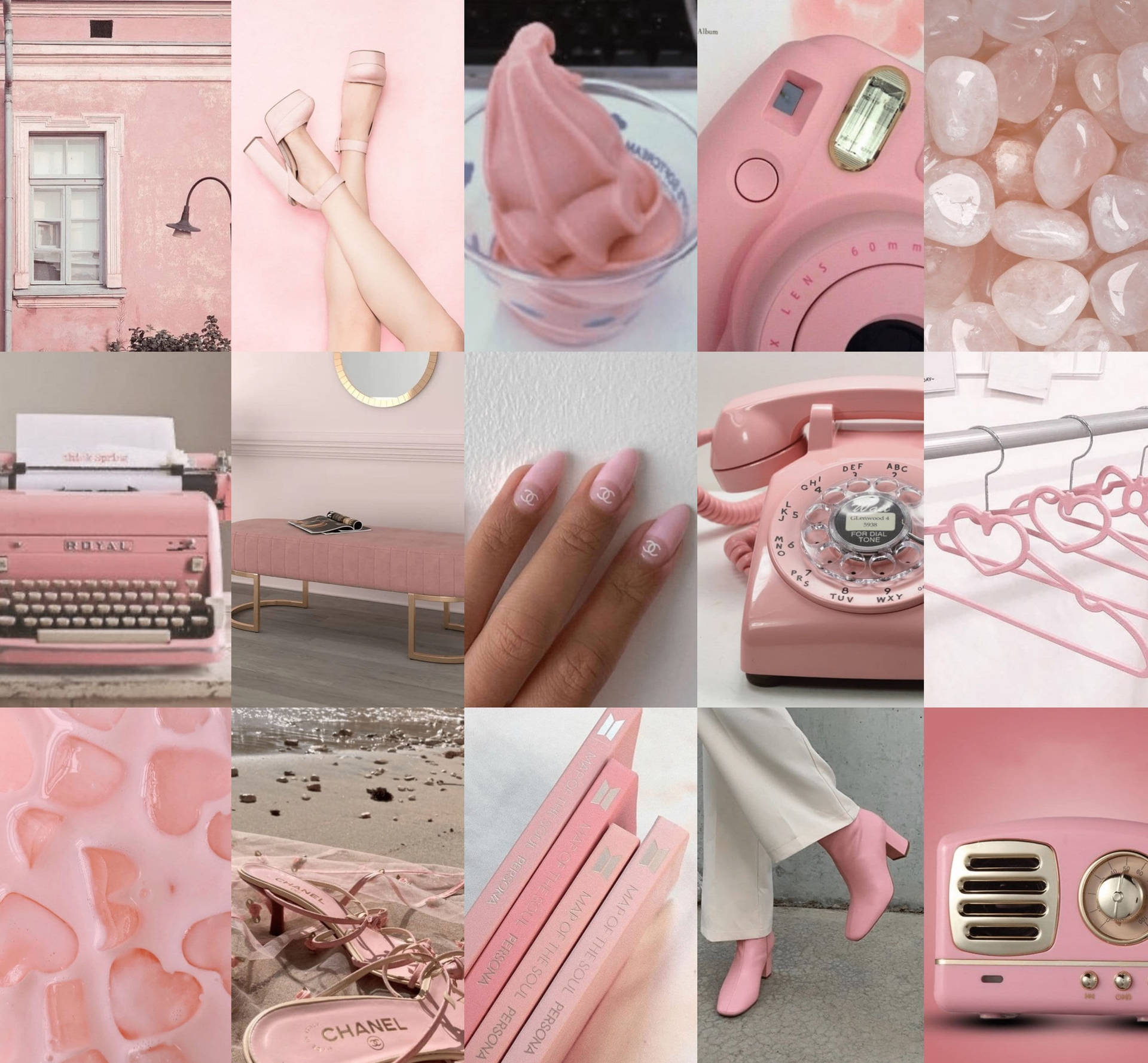 Download Pink Aesthetic Chanel Logo Wallpaper  Wallpaperscom