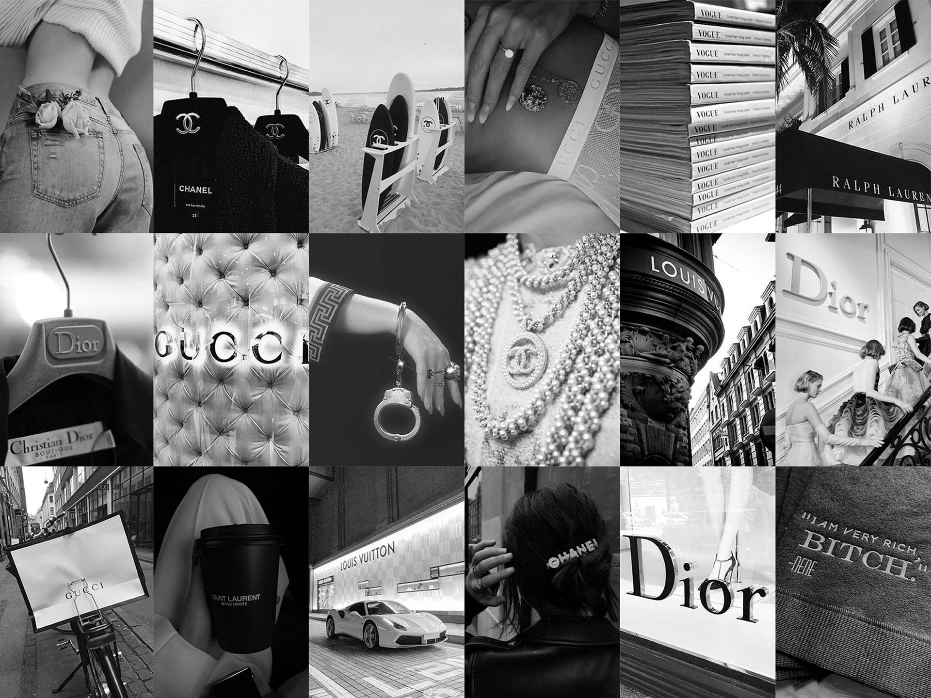Encuentratu Confianza Con Productos De Moda De Lujo Atemporales De Chanel. Fondo de pantalla