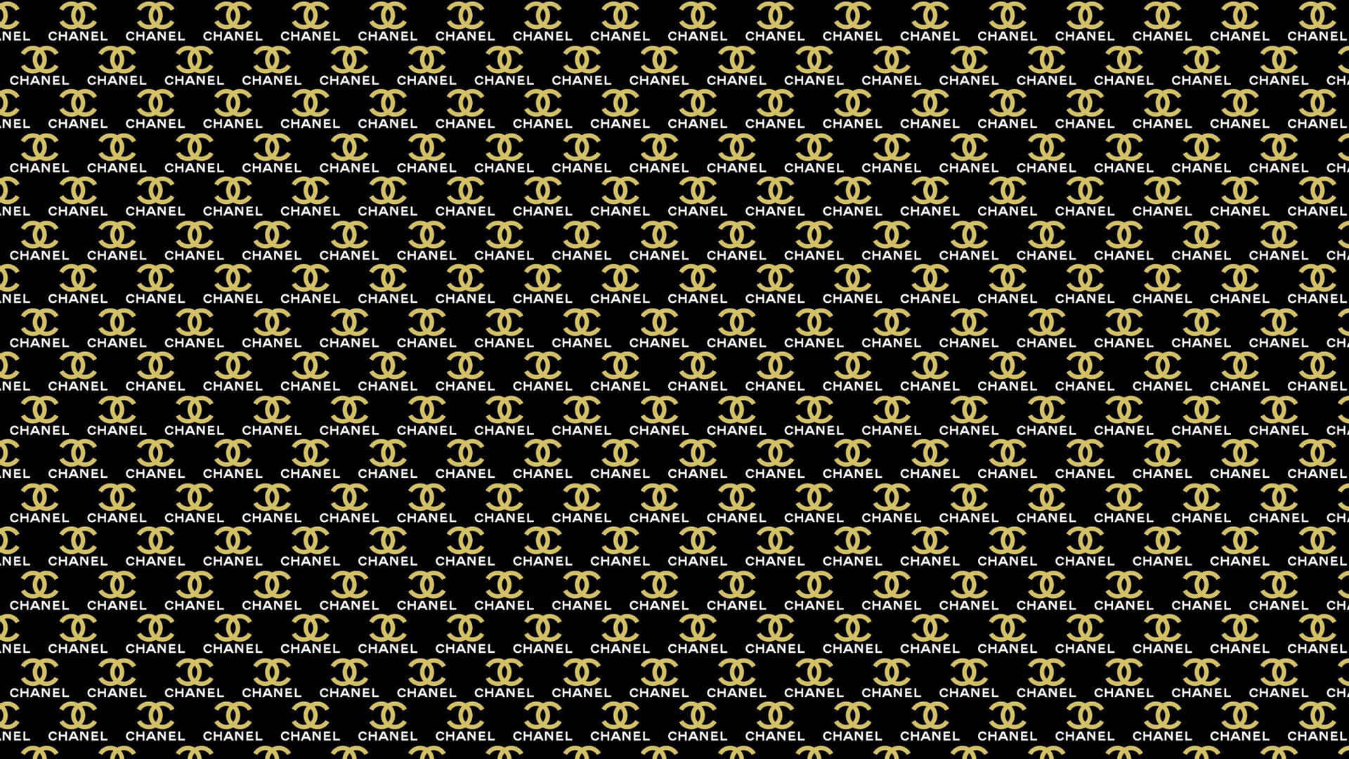 A Black And Gold Pattern With A Gold Star