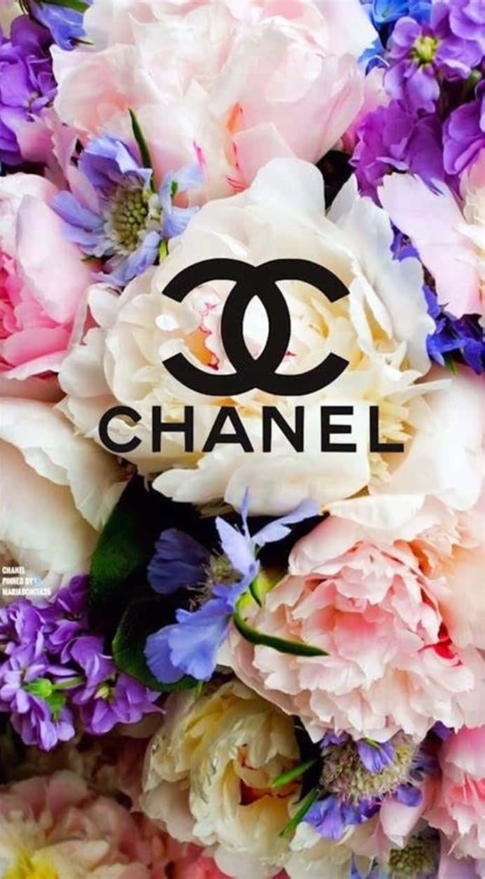 Chanel Girly Flowers Wallpaper
