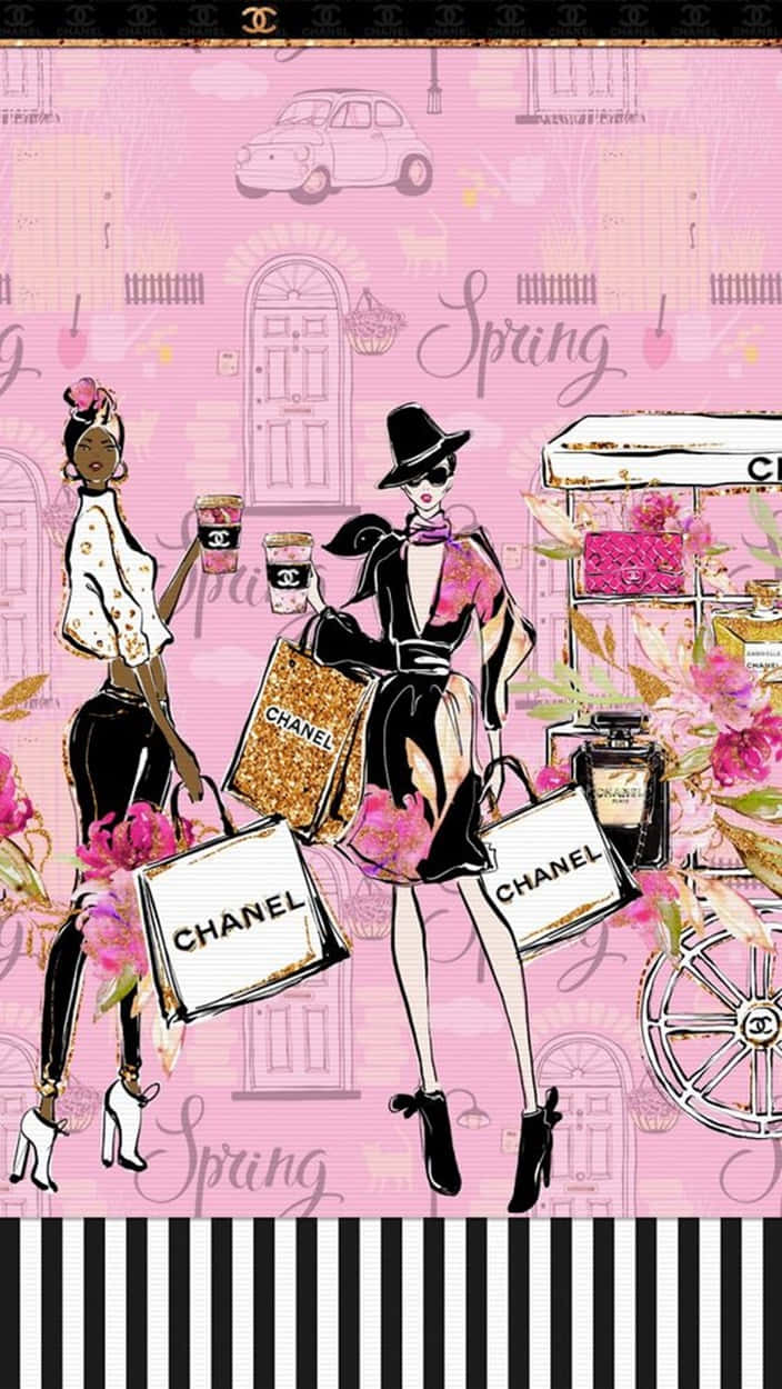 Chanel Girly Package Wallpaper