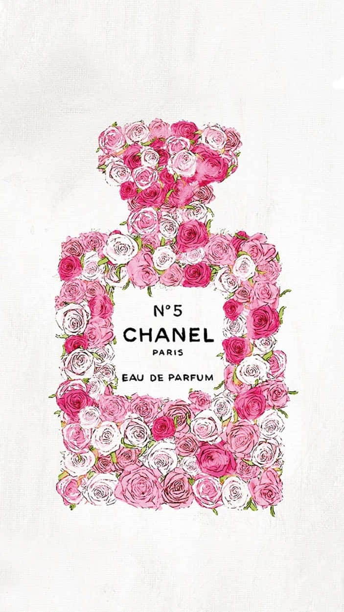 Chanel No. 5 Girly Wallpaper