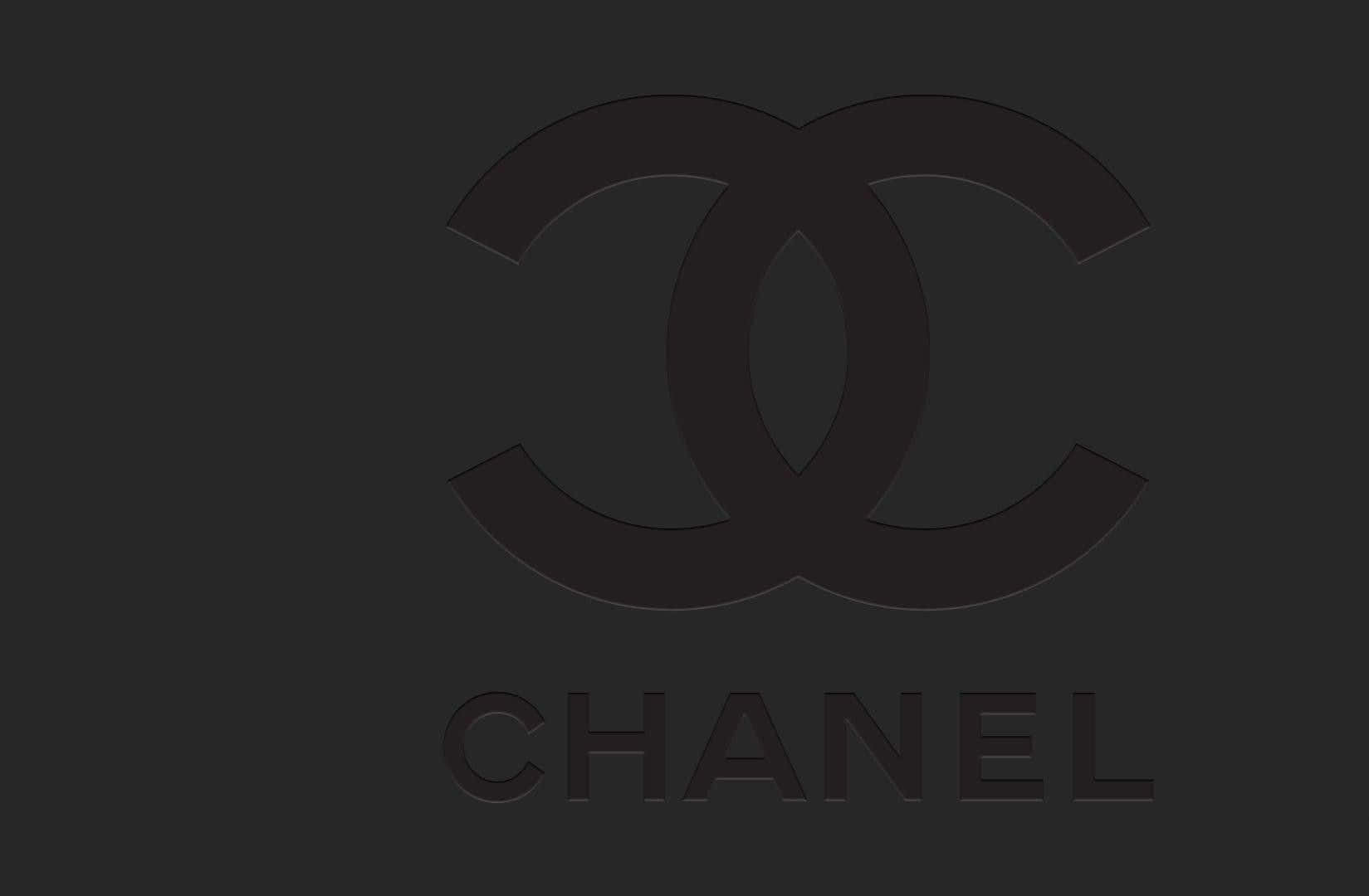 The famous logo of the luxury fashion house, Chanel.