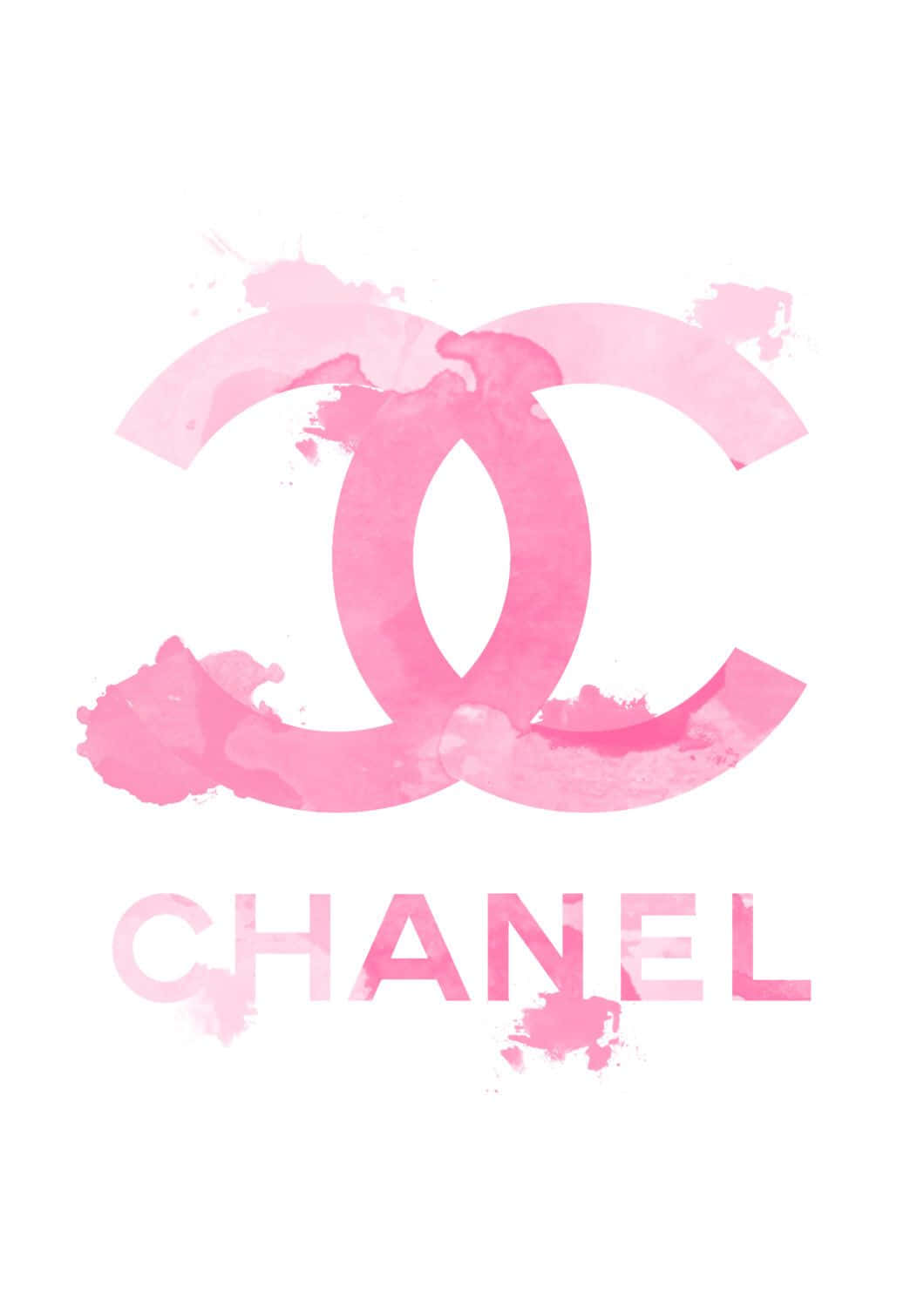 Iconiskalogotypen Från Världsberömda Varumärket Chanel.