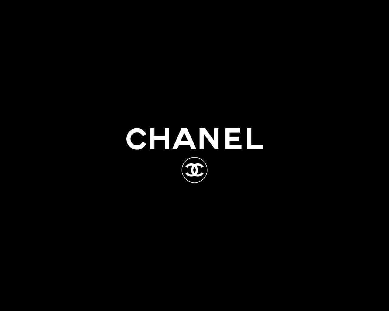 Classic Chanel Logo with White Background