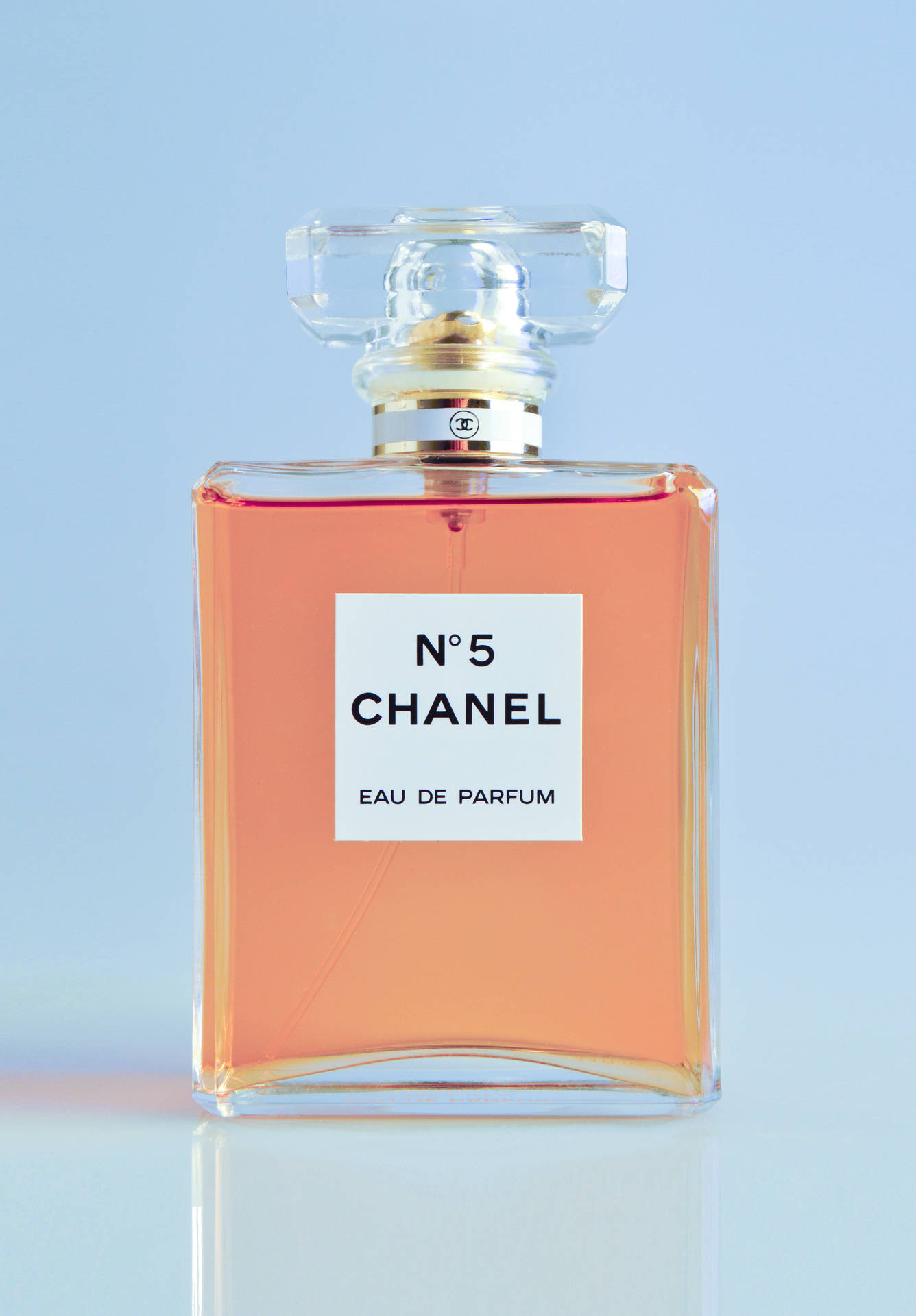 Chanel No. 5 Front View Background