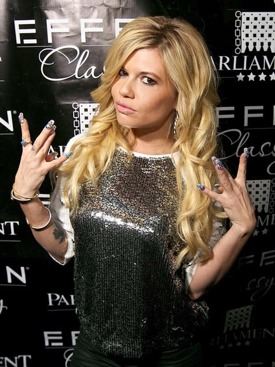 Chanel West Coast Shiny Dress Pictures
