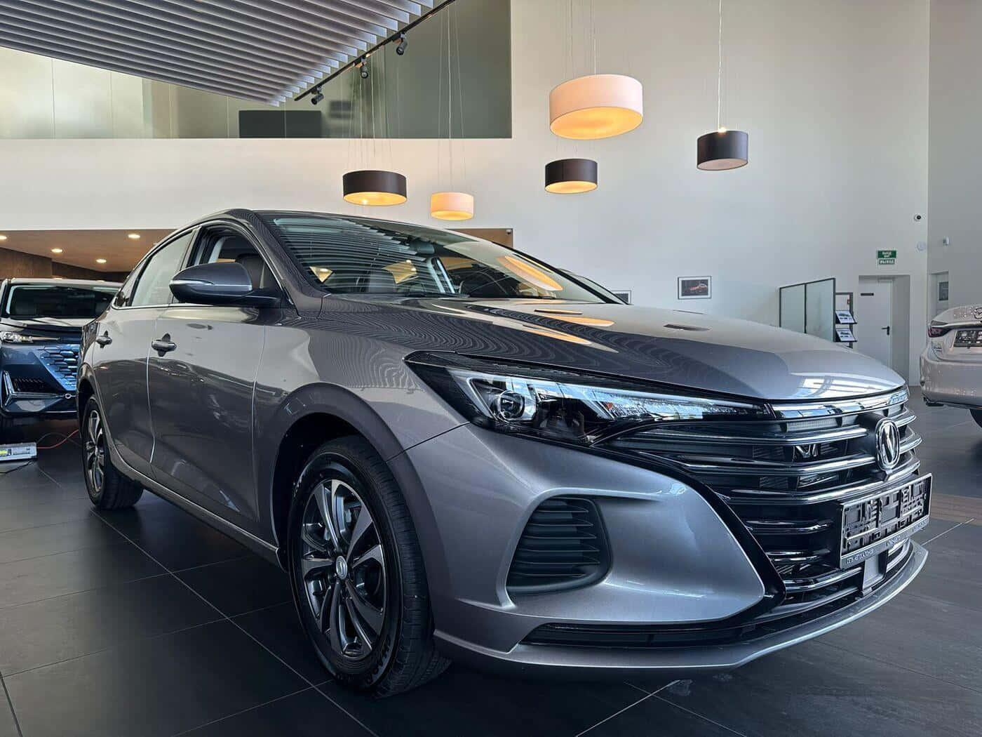 Changan Eado Sedan Showroom Achtergrond