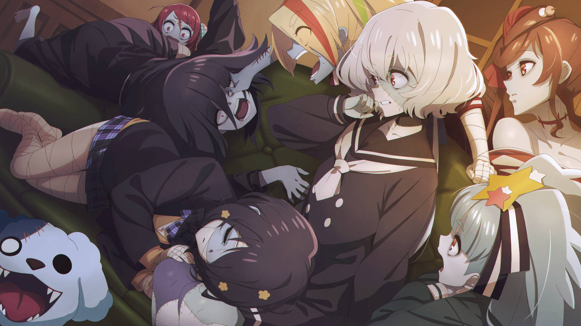 Chaotic Characters Of Zombie Land Saga