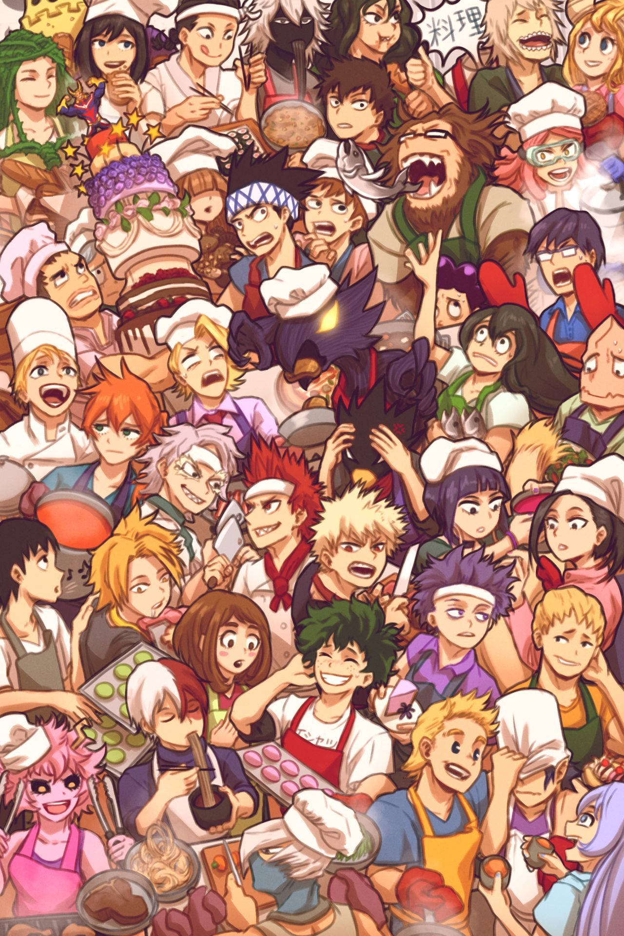 Chaotic My Hero Academia Anime Thanksgiving Pfp Wallpaper