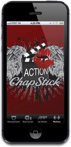 Chap Stick App Screen PNG