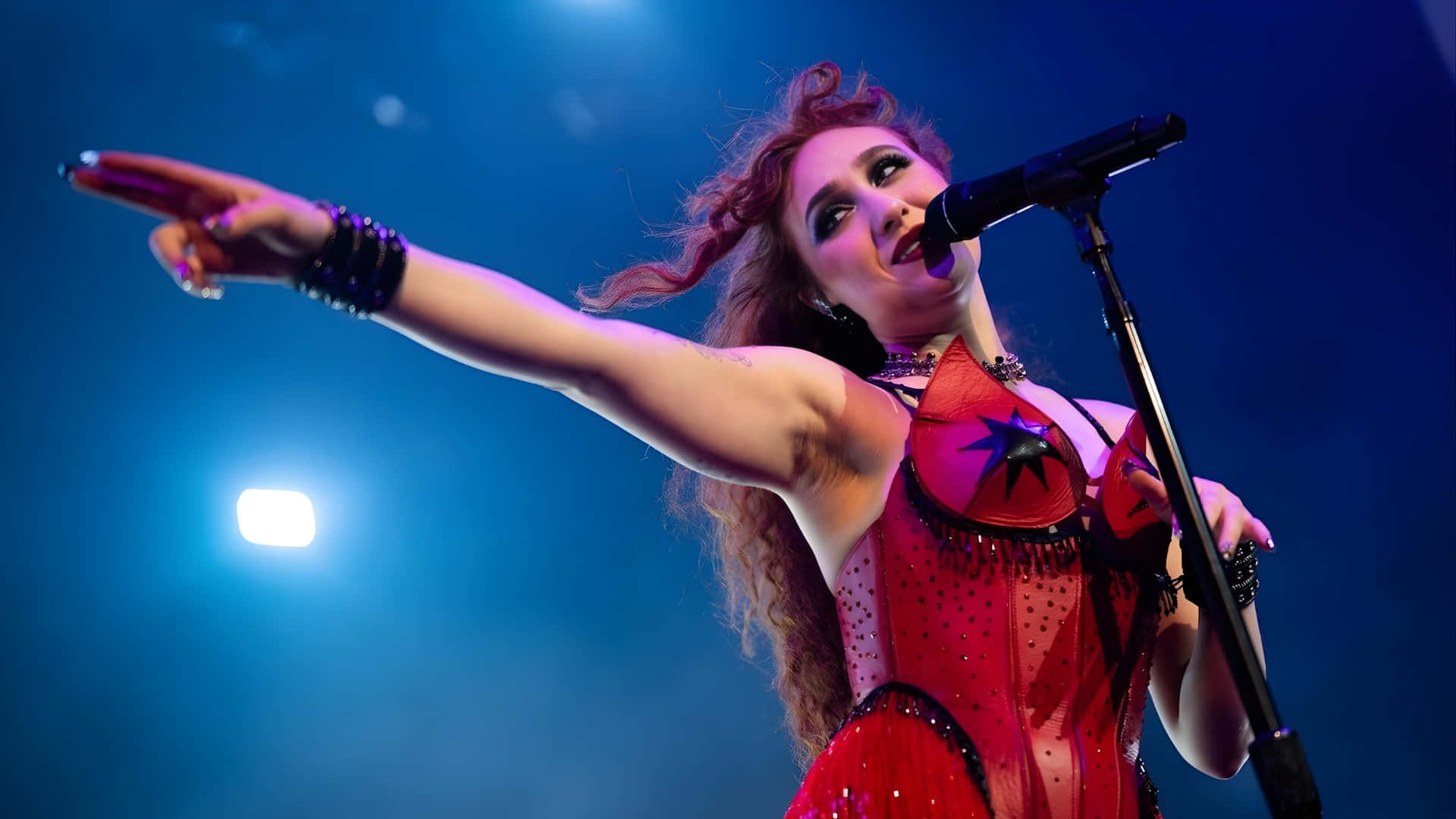 Chappell Roan Live Performance Wallpaper