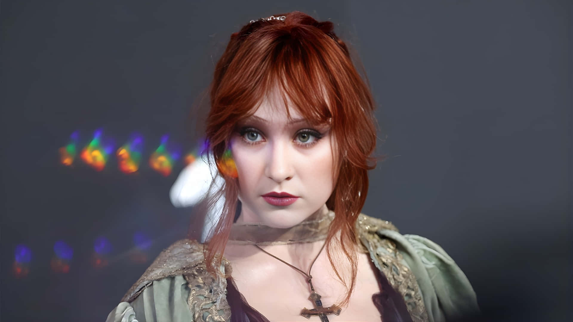 Chappell Roan Red Hair Style Wallpaper