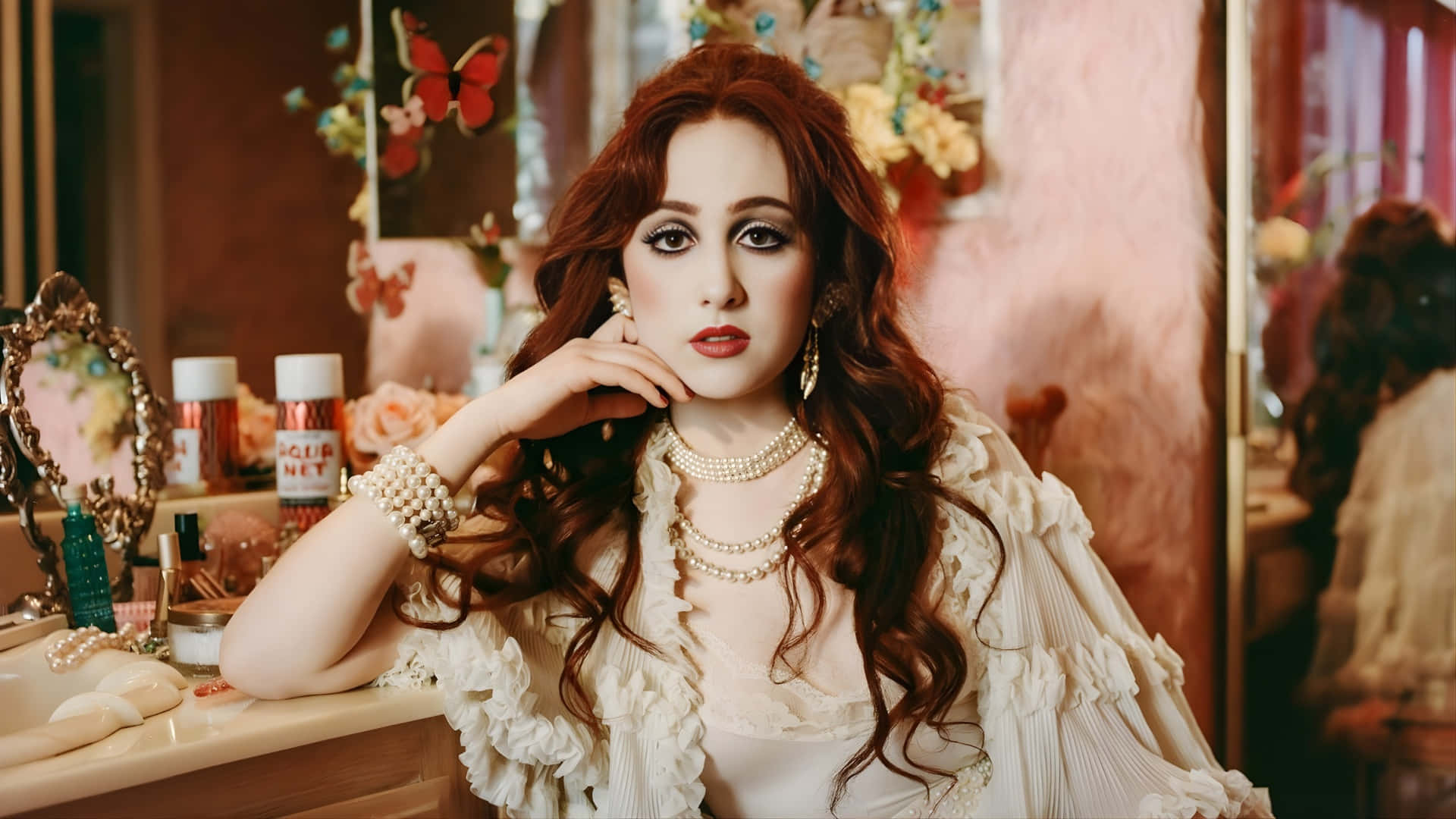 Chappell Roan Estilo Vintage Fondo de pantalla