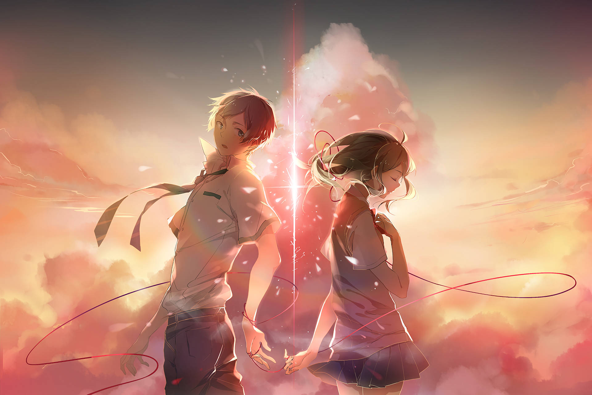 Character Fan Art Your Name Anime 2016