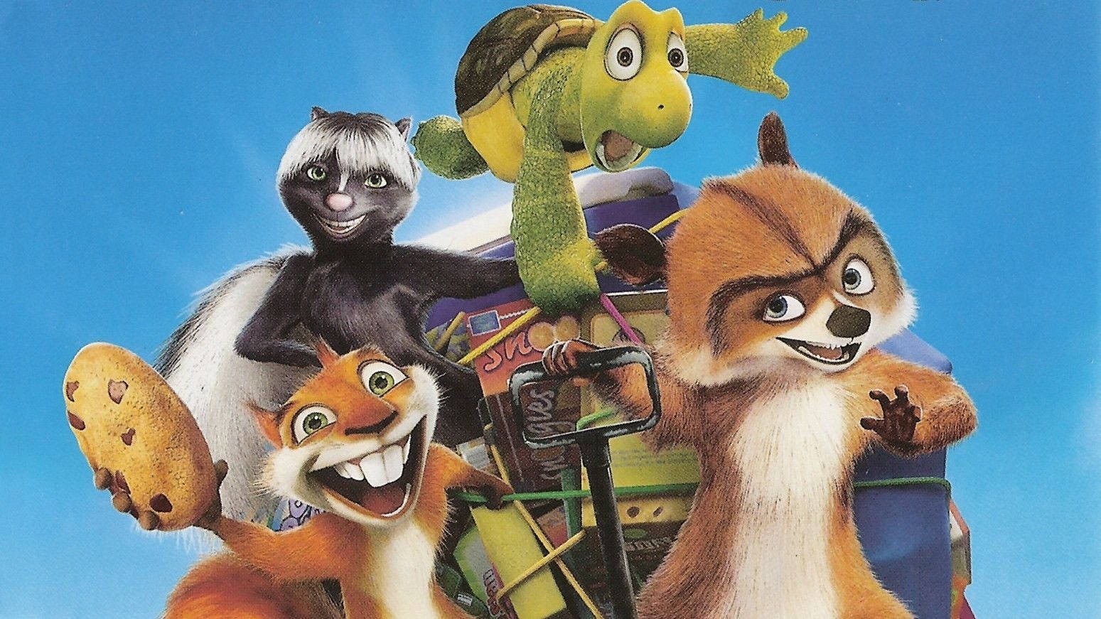 Characters In Over The Hedge Wallpaper