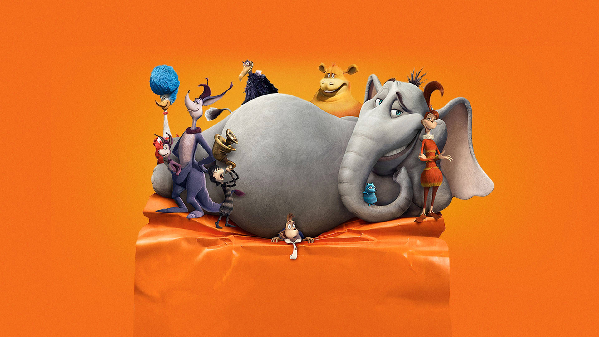 Characters Of Horton Hears A Who Wallpaper
