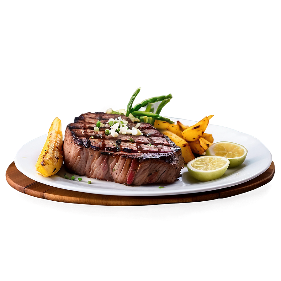 Charbroiled Steak Feast Png Yfi PNG