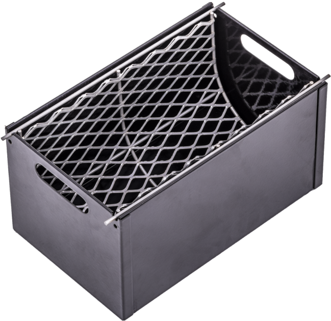 Charcoal Basketfor Smoker Accessory PNG