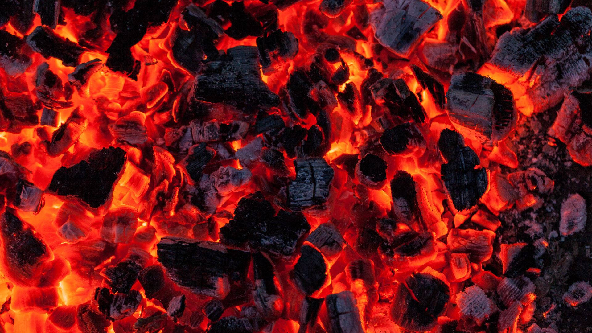 Charcoal Fire Heat Background