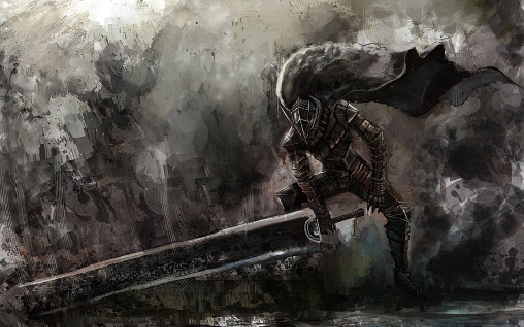 Berserk- Guts, the Black Swordsman Wallpaper