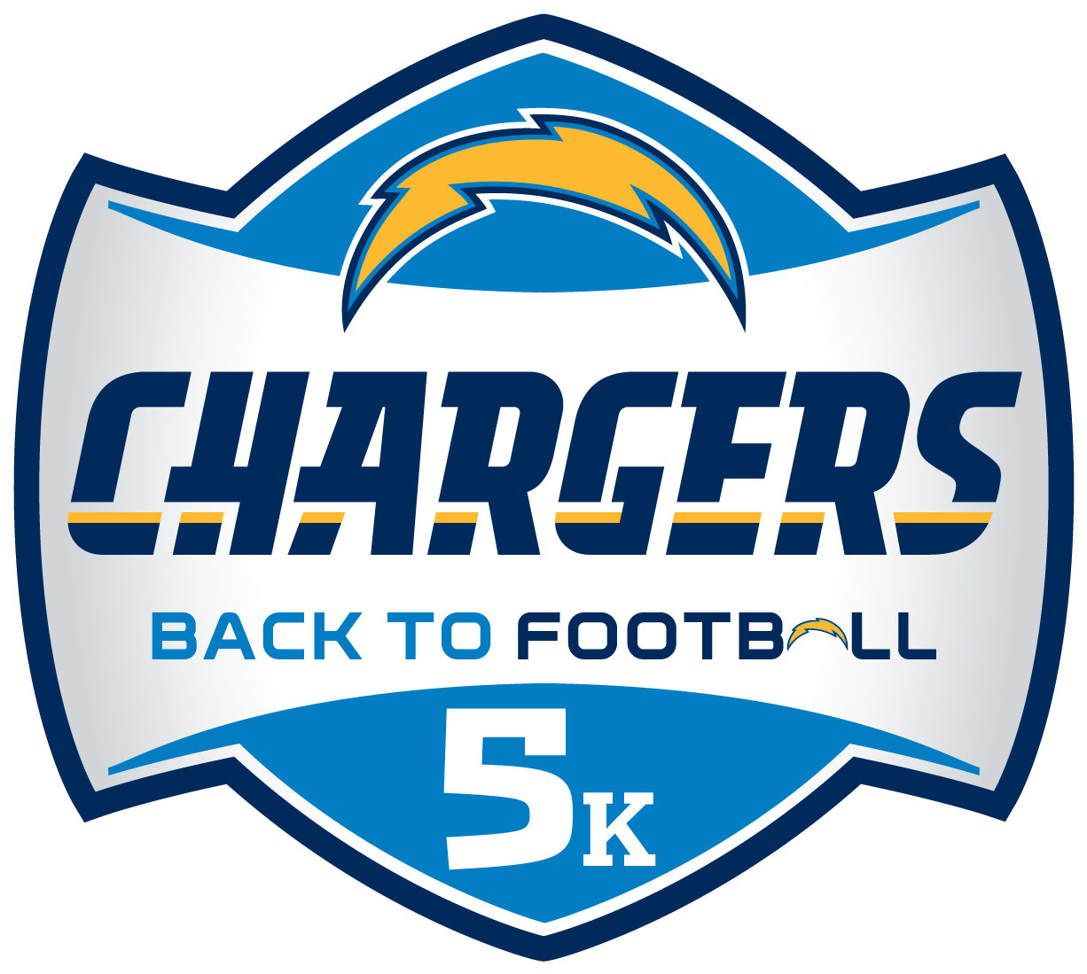 Chargers Back To Football5 K Logo PNG