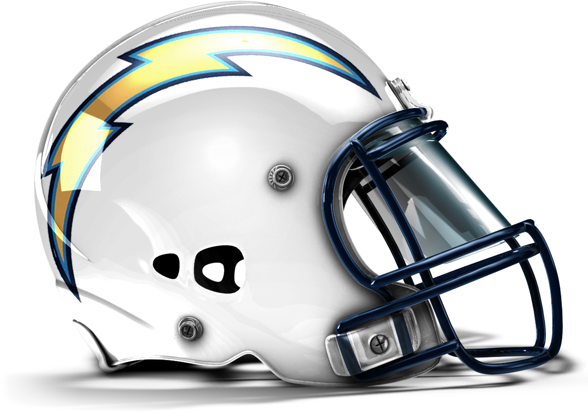 Chargers Football Helmet Logo PNG