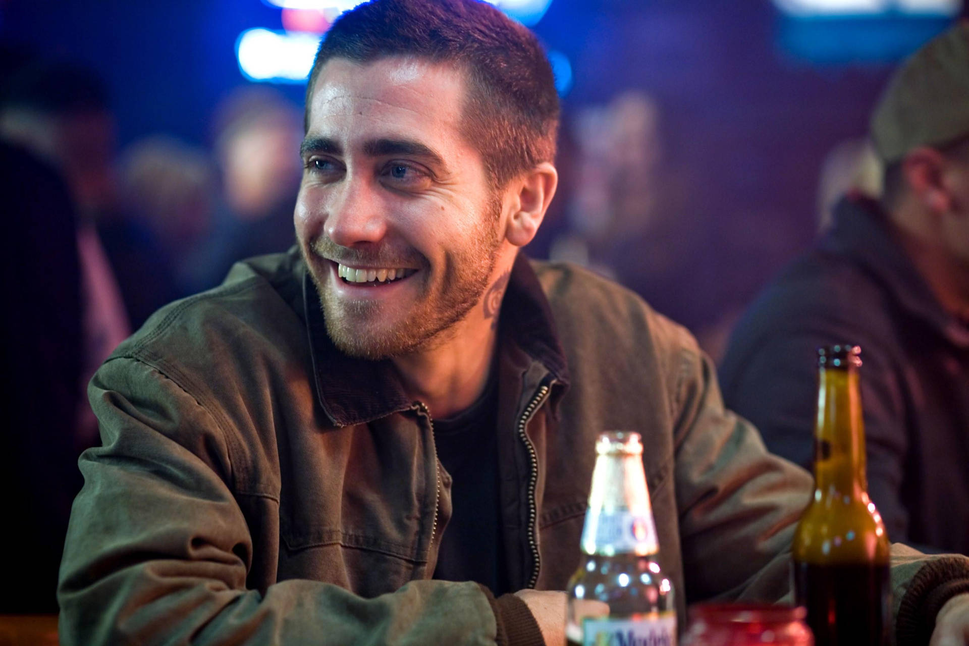 Carismáticoactor Jake Gyllenhaal. Fondo de pantalla