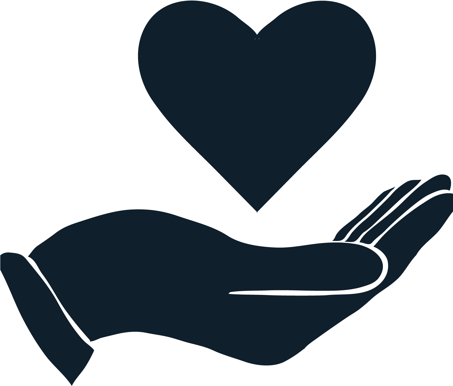 Charitable Heart Donation Icon PNG