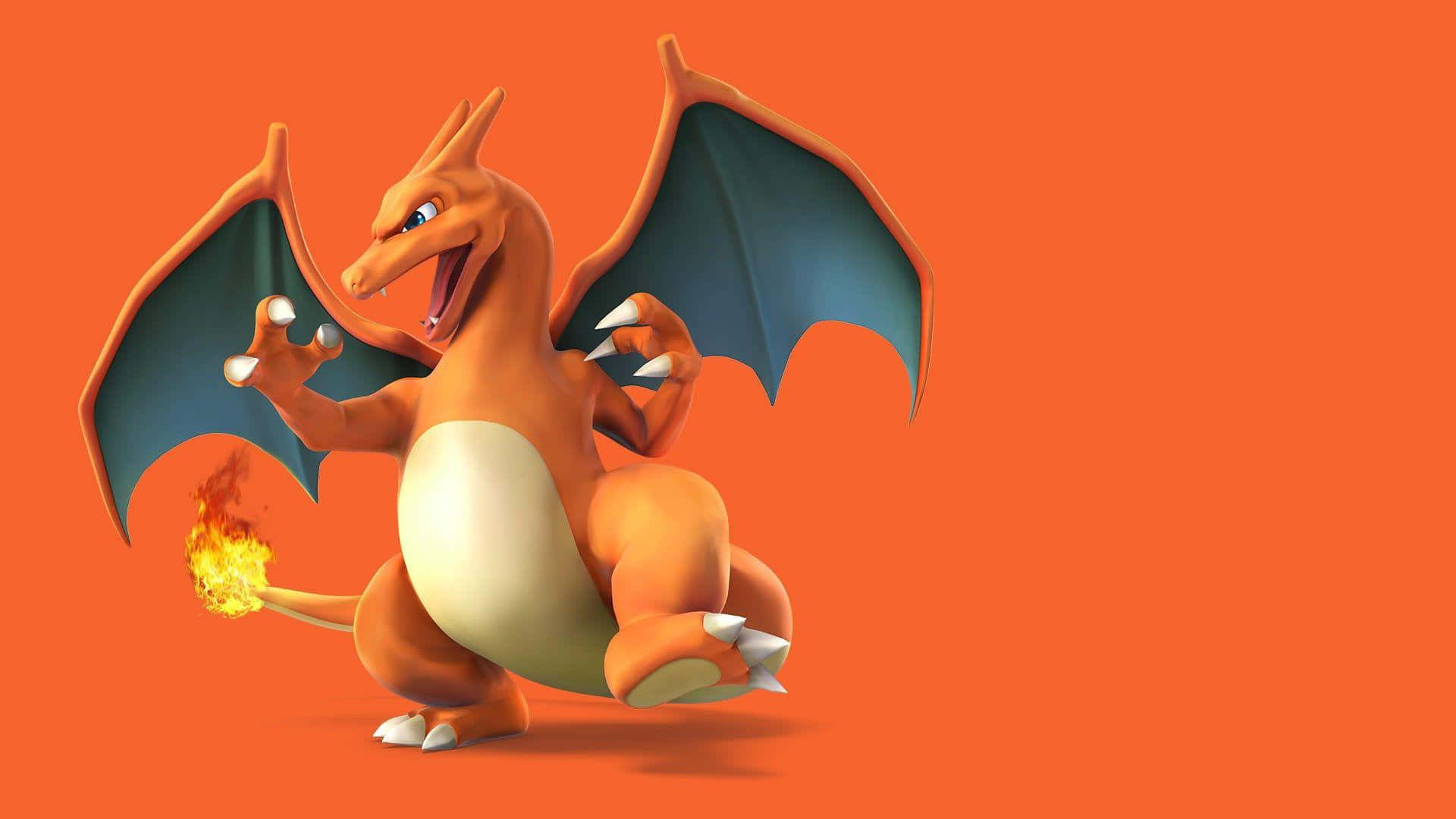 Charizard unleashes its fiery potential in this epic wallpaper