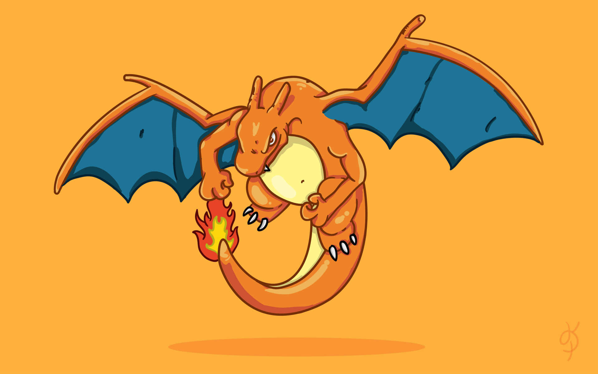 Charizard unleashes its fiery power in a stunning display