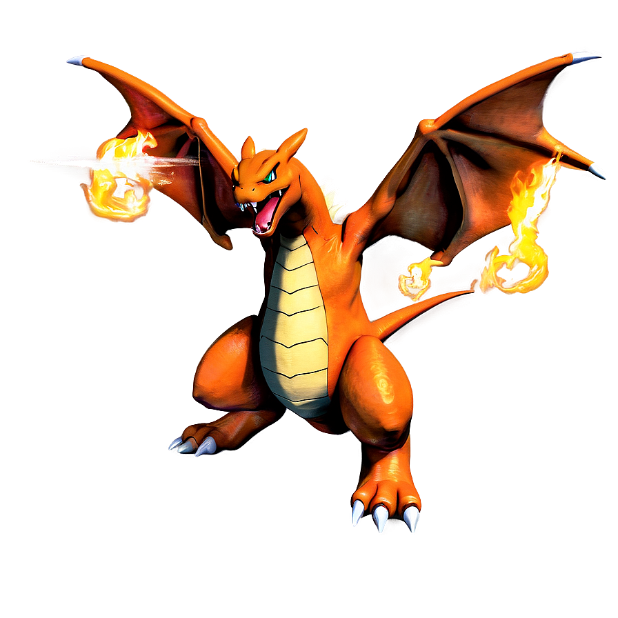 Download Charizard Flying Attack Png 05212024 | Wallpapers.com