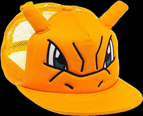 Charizard Themed Cap PNG