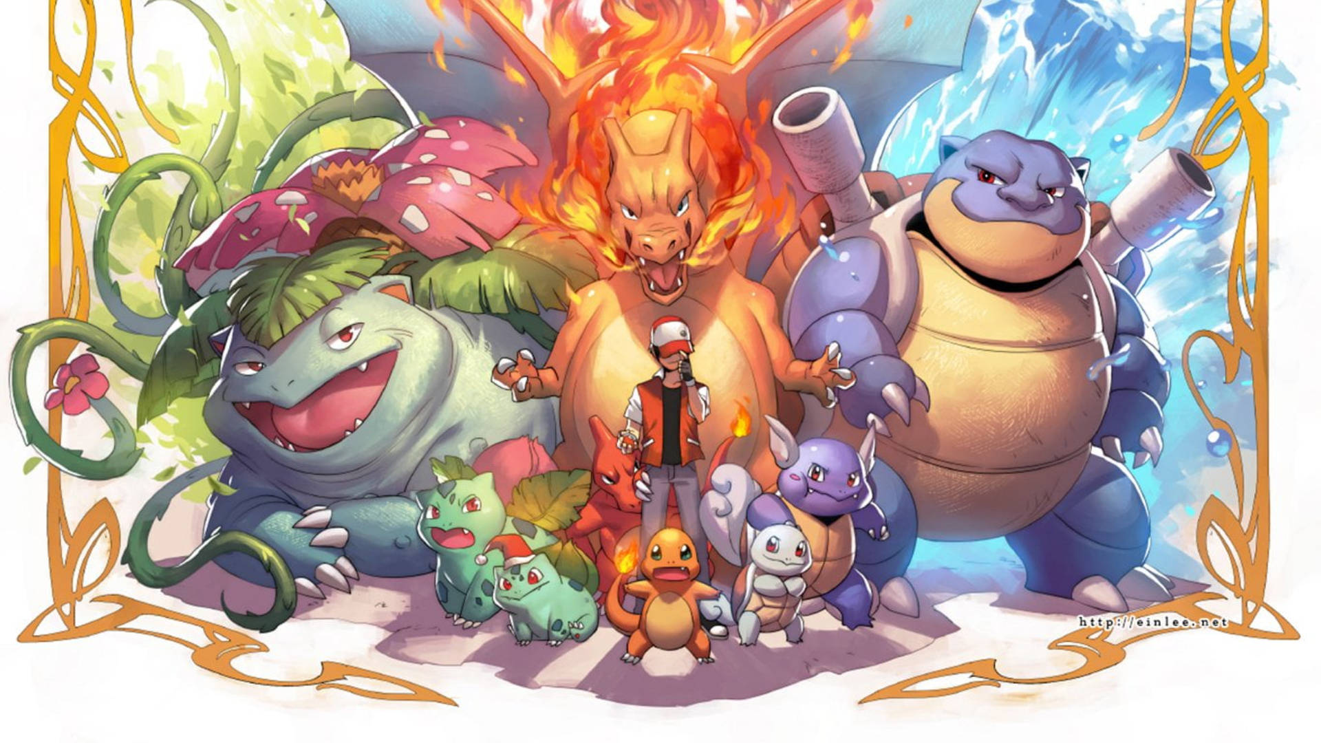 Image  Charizard Blazes Ahead with Legendary Pokemon Wallpaper