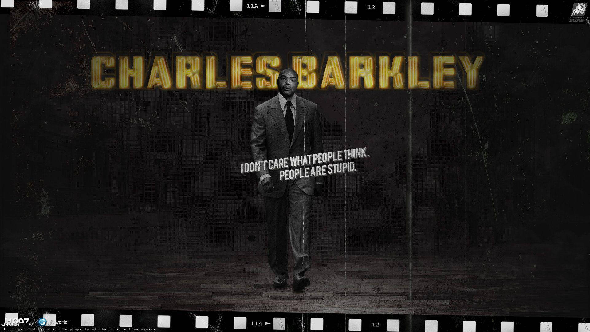 Charles Barkley Basketball Player Quote Wallpaper