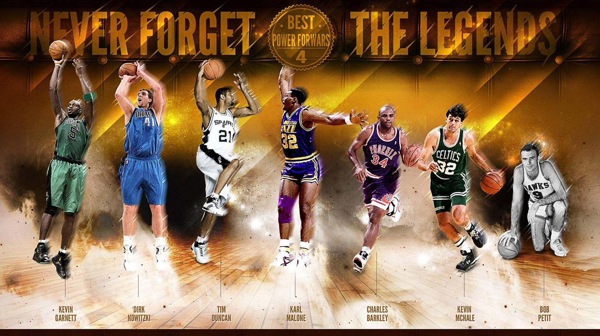 Charles Barkley NBA Legender Sports Basketball Wallpaper