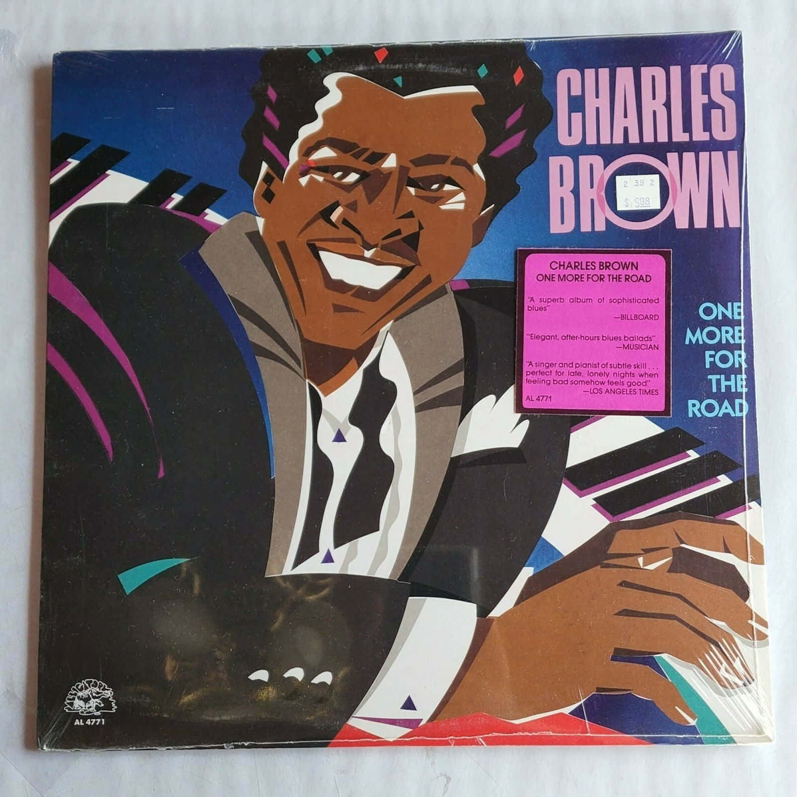 Pósterdel Álbum De Charles Brown. Fondo de pantalla