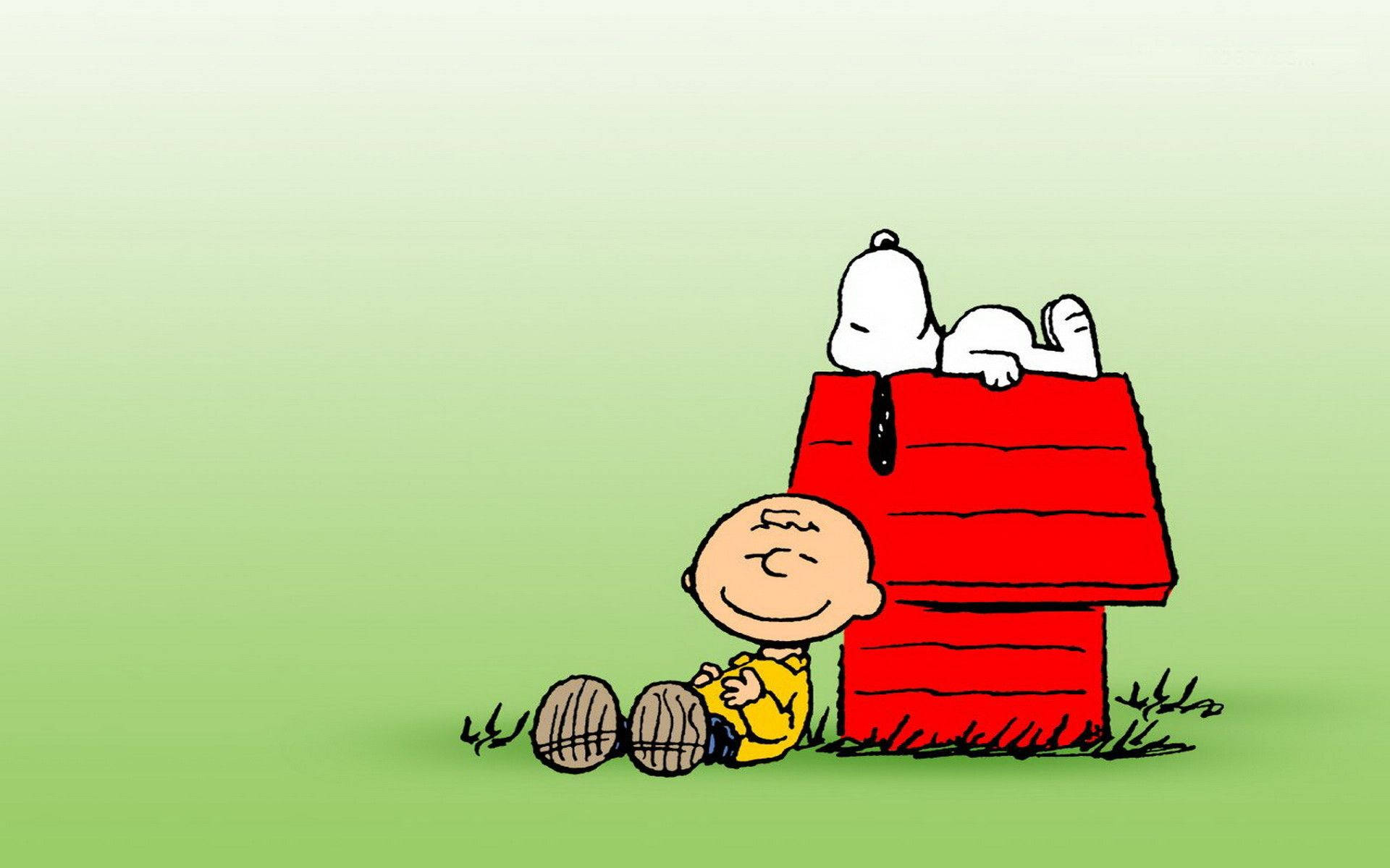 Charlie Brown And Snoopy Resting
