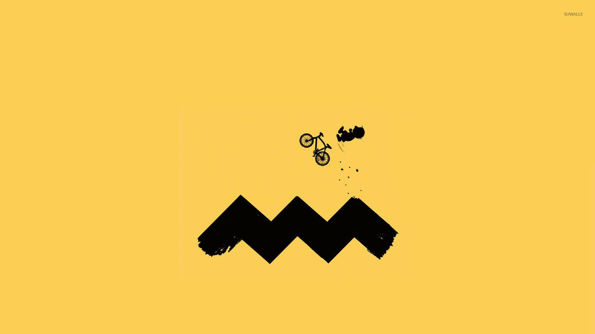 Charlie Brown Bike Wallpaper