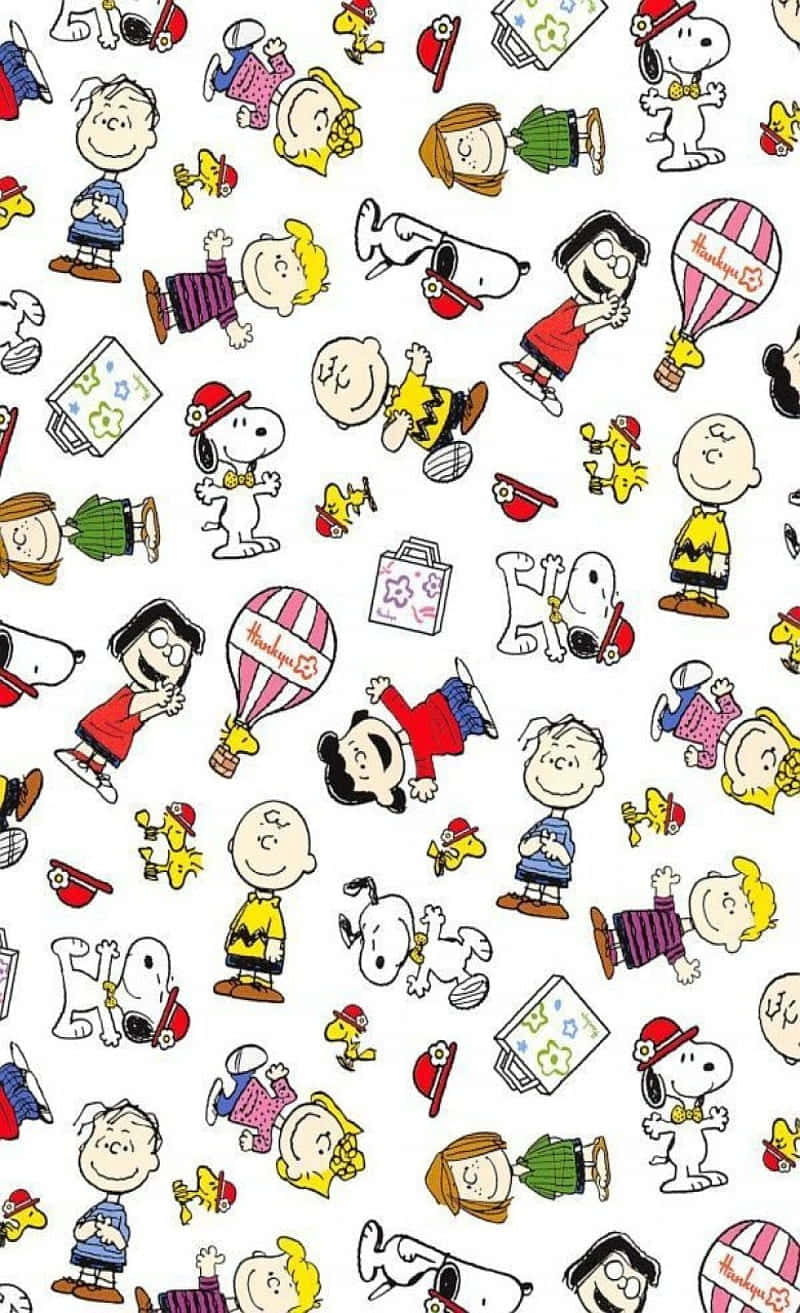 Celebrating the Birthday of Charlie Brown Wallpaper