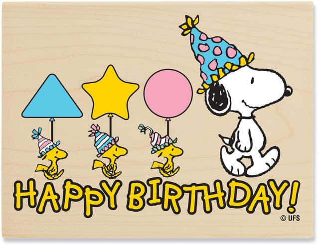 Celebrate Charlie Brown's birthday with friends and family! Wallpaper