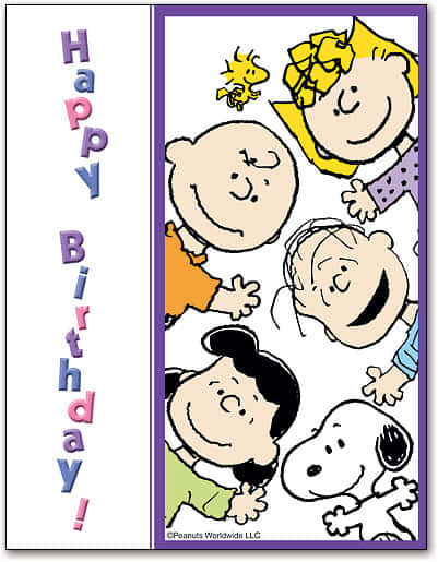 Charlie Brown Fødselsdag 401 X 515 Wallpaper