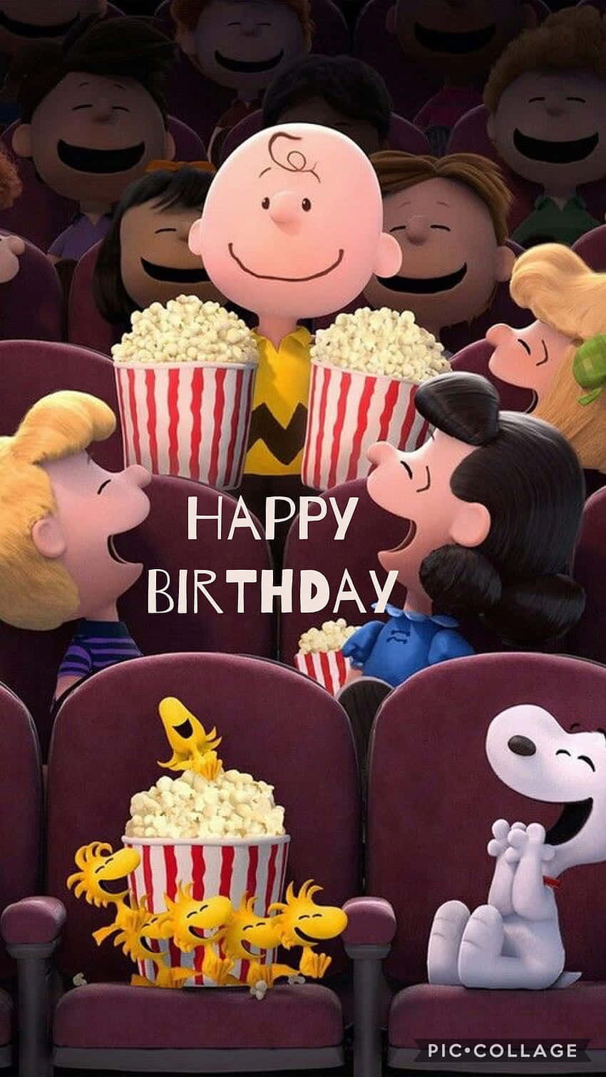 Celebrate the birthday of Charlie Brown! Wallpaper