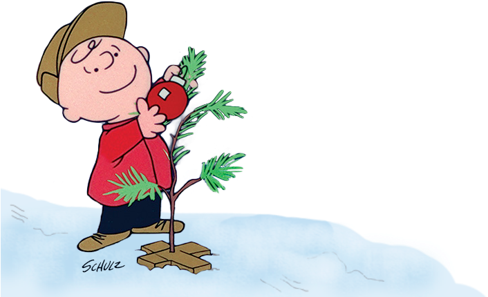 Charlie Brown Christmas Tree Decoration PNG